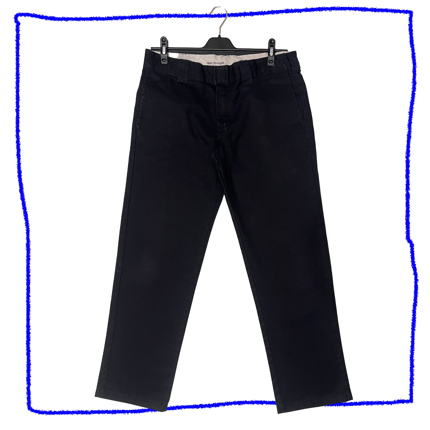 Dickies Mustad Püksid Slim Straight