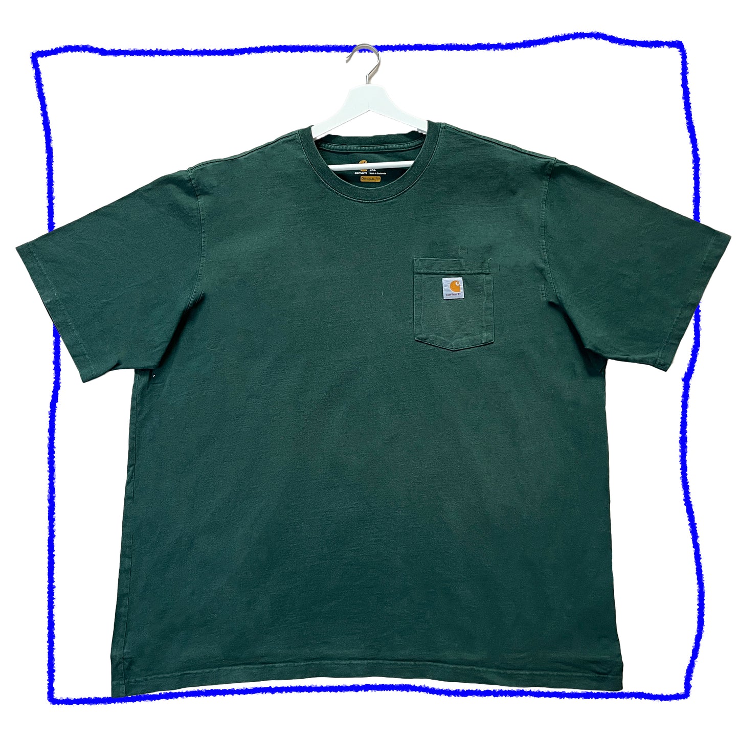 Carhartt Roheline T-Särk